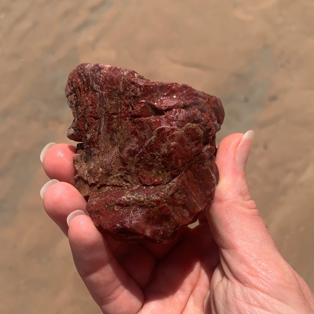Jasper • Red Jasper Crystal • Arizona Rocks • Natural Rocks & Minerals - Picture 10 of 11